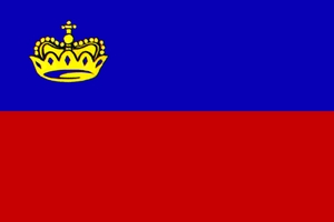 Флаг: Лихтенштейн