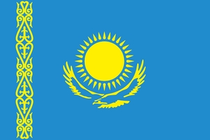 Флаг: Казахстан