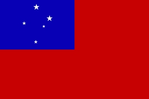 Флаг: Западное Самоа