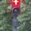 Красный сигнал светофора
